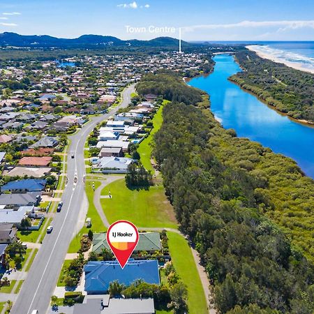Black Rock Beach House With Pool Pottsville Esterno foto